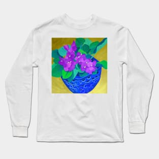 African Violets Long Sleeve T-Shirt